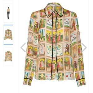 Alice & Olivia Tarot Card Shirt